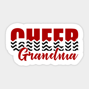 Cheer Grandma Sticker
